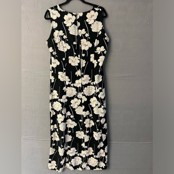 VTG Premier International Floral Maxi Dress Sz Medium - Picture 4 of 8